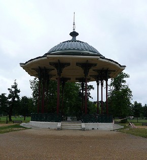Quiosco de M�sica (Bandstand) en Clapham Common - Londres