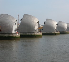 Thames Flood Barrier, Greenwich - Londres