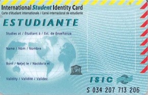 Tarjeta Estudiante