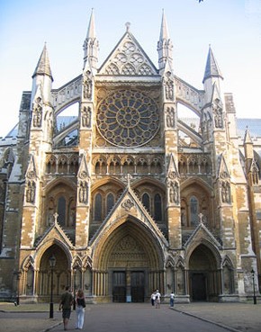 Abad�a de Westminster, entrada norte - Londres