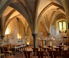 Lambeth Palace, cripta - Londres