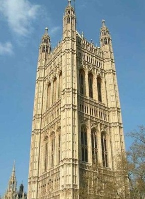 Victoria Tower, House of Parliament - Londres 
