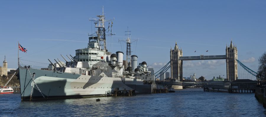 HMS Belfast © IWM Andrew Stephens