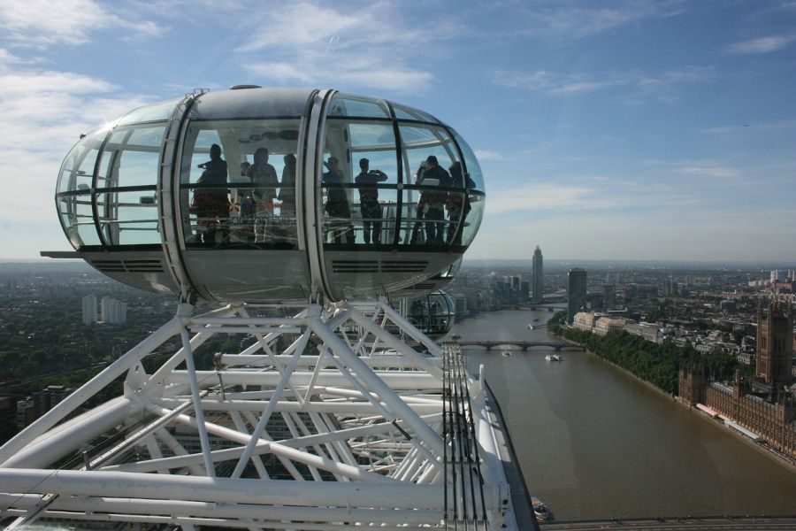 London Eye sin colas