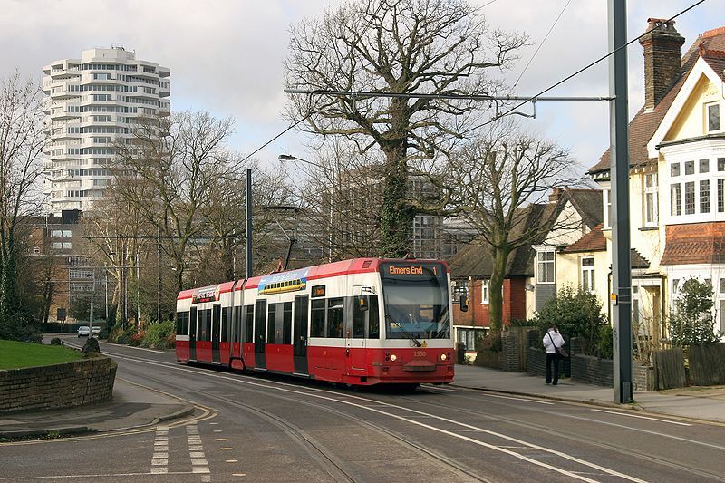 Tranvía en Londres