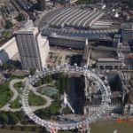 El centro de Londres desde el vuelo en helicóptero de Battersea Sightseeing